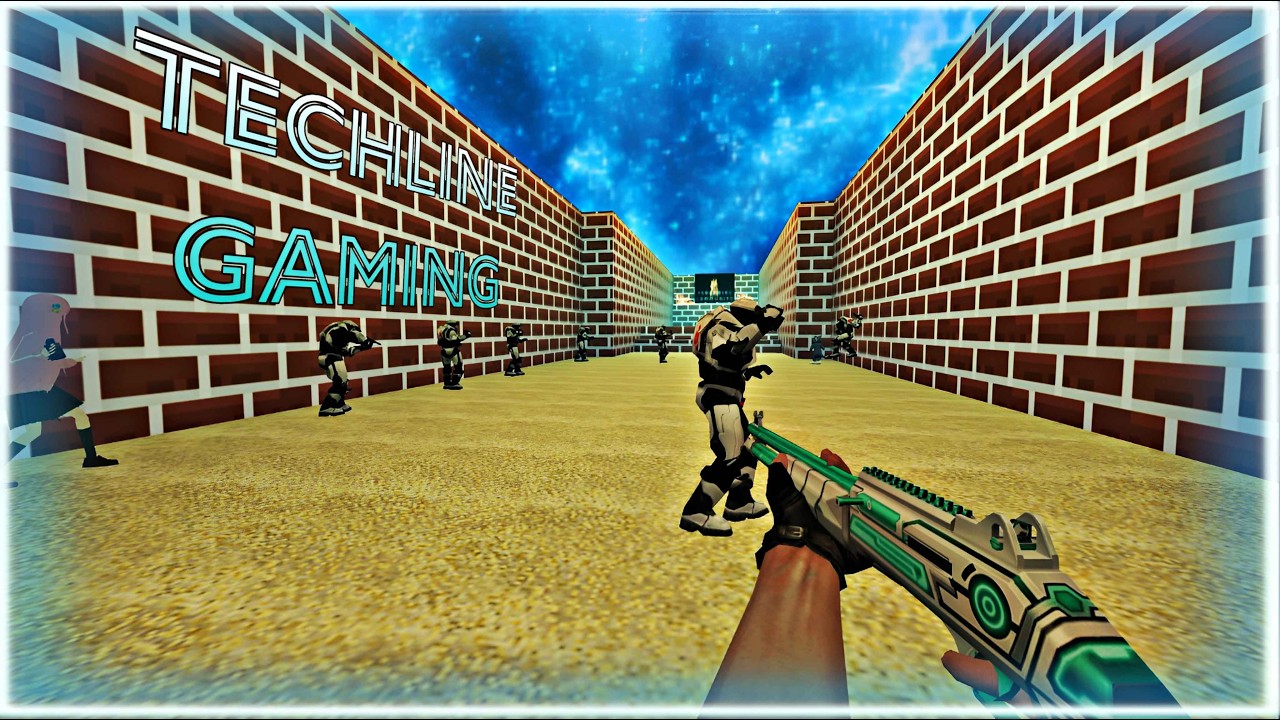 Counter strike : Server Techline Gaming  | Map: ze_minecraft_v1