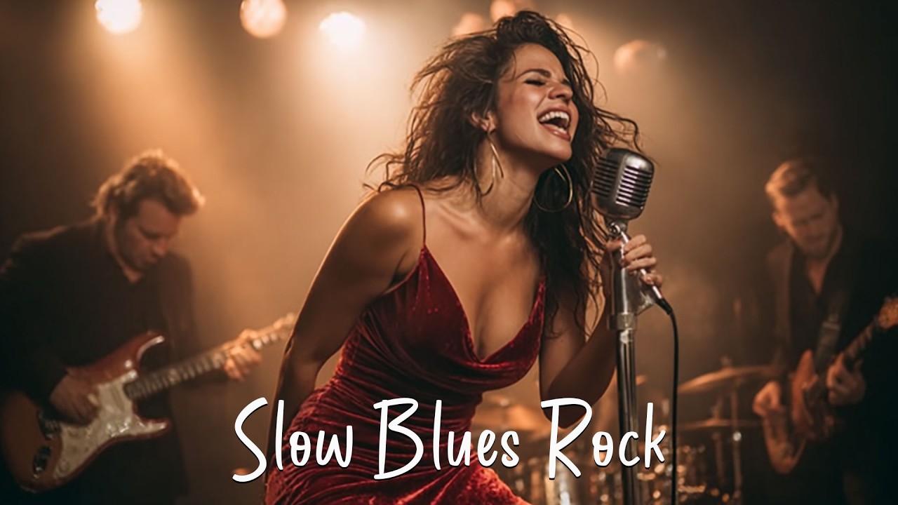Late Night Blues Rock Session 🍷 | Vintage Guitar & Soulful Riffs