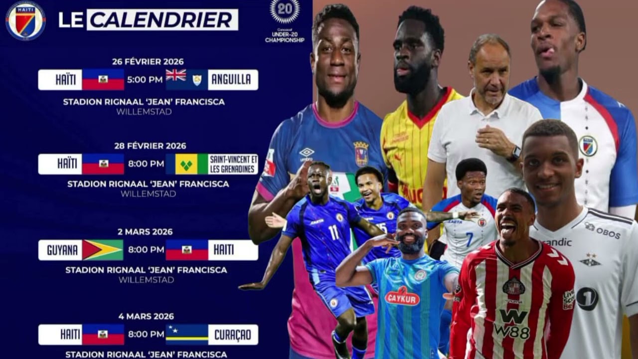 Haïti kontinye ap fe Viktwa sou le plan sportif, Sébastien mignè se entrenè fòk li li entegre anpil?