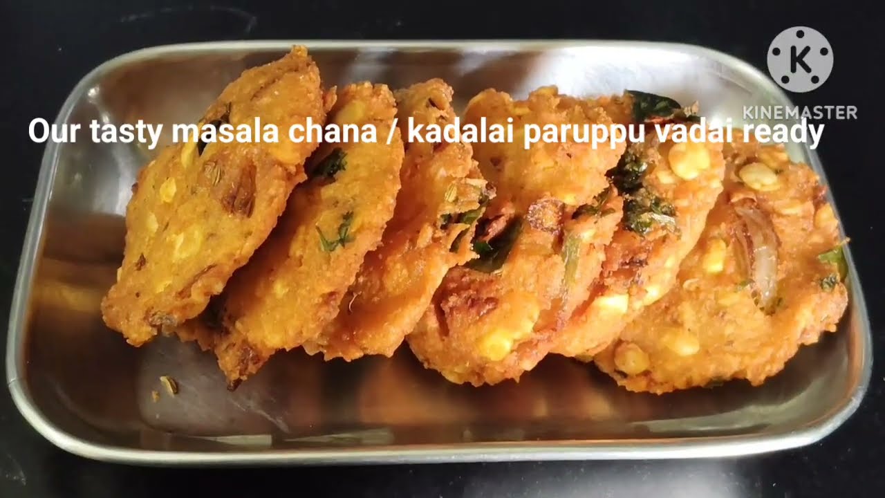 Masala chana dhal/ kadalai paruppu vadai..... 