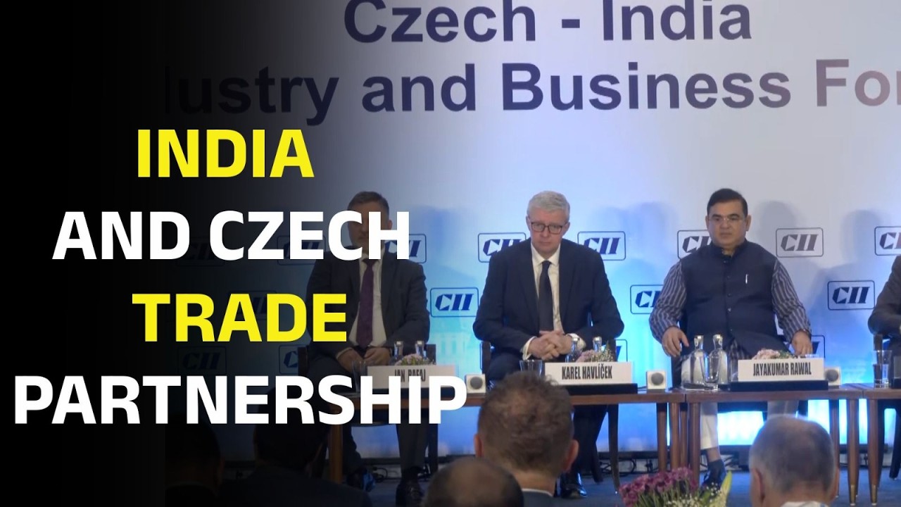 CII Hosts Czech-India Business Forum in Mumbai to Boost Industrial Ties, Investments, and Trade