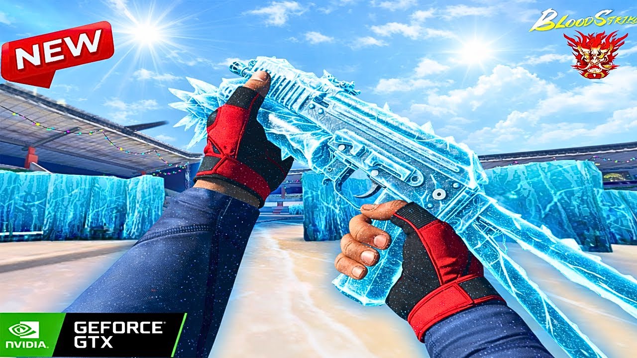 BLOOD STRIKE - NEW ICE WALL GONE CRAZY | NEW UPDATE GAMEPLAY 240 FPS GTX 1660TI GRAPHICS CARD