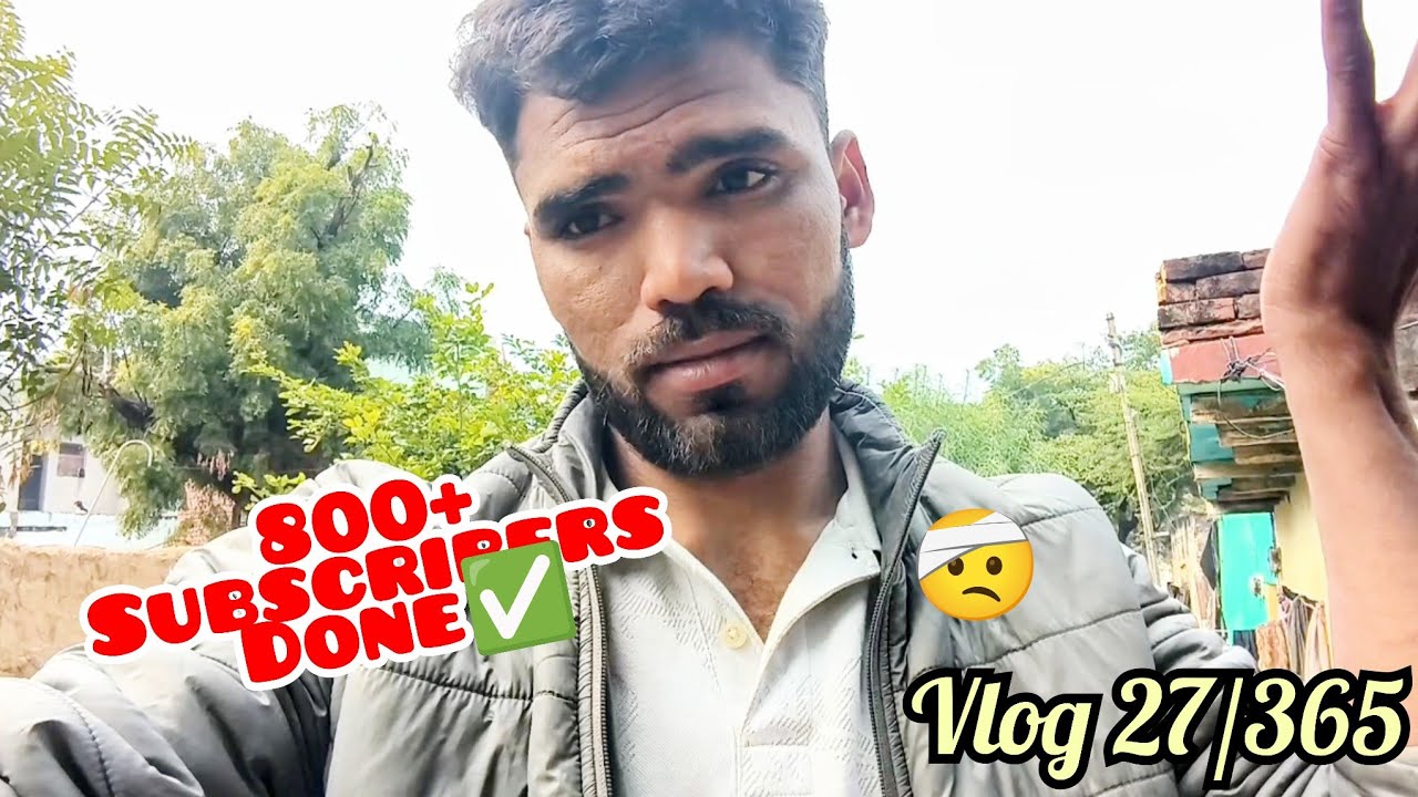 3 Baar Vlog Edit Karna Pada🤕| Baarish Ho Gyi Gaon Me🌧️| Vlog 27/365