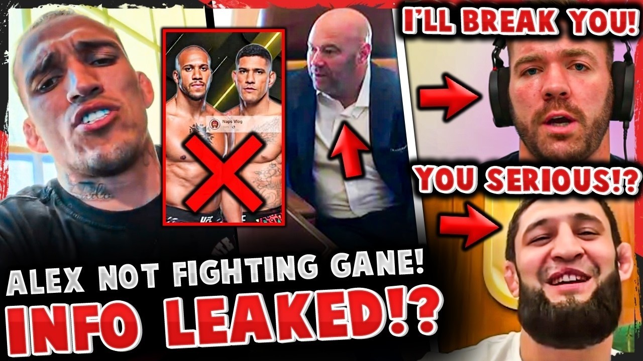 Charles Oliveira LEAKS Alex Pereira’s NEXT Fight!? Khamzat Chimaev LAUGHS | UFC 326 News