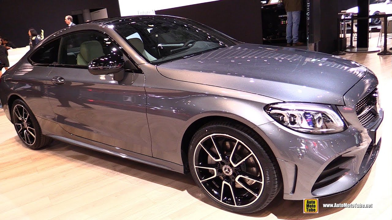 2019 Mercedes C300 Coupe - Exterior and Interior Walkaround - 2018 New York Auto Show