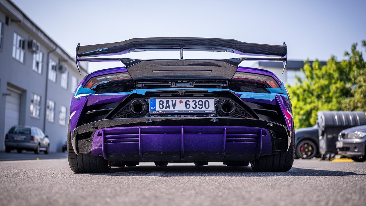 Escape6 Huracan EVO | Montáž křídla Vorsteiner Monza EVO Edizione Aero