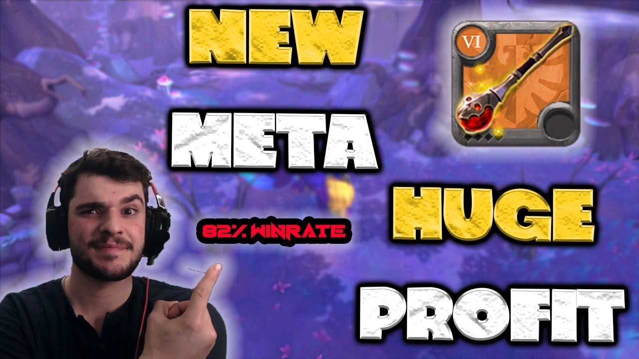 BEST META Life Curse Build for Corrupted Dungeon || 82 % Winrate || Albion Online PVP