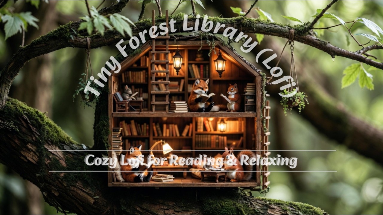 🌿 Cozy Lofi for Reading & Studying #music, #lofi, #calmmusic #chill #relaxingmusic