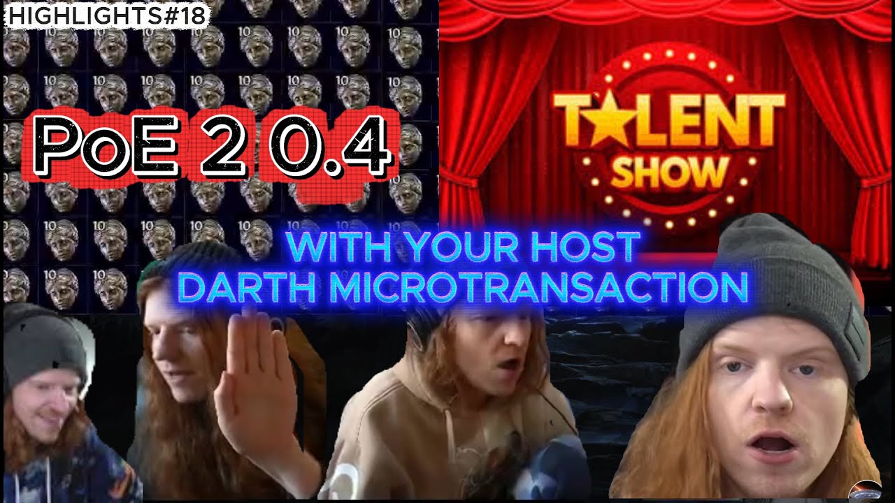 PoE 2 0.4 Darth microtransaction hosts a Talent show  + Boss Rush