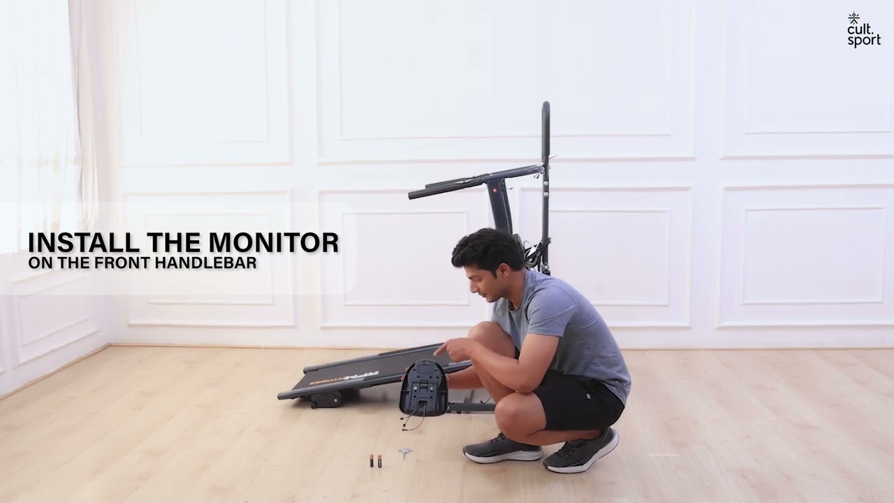 cult.sport How to install RPM800 Treadmill.
