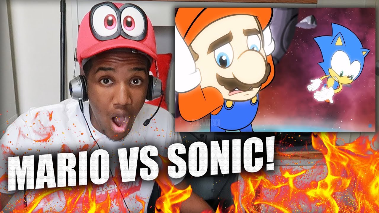 Mario vs Sonic Death Battle REACTION (2018)