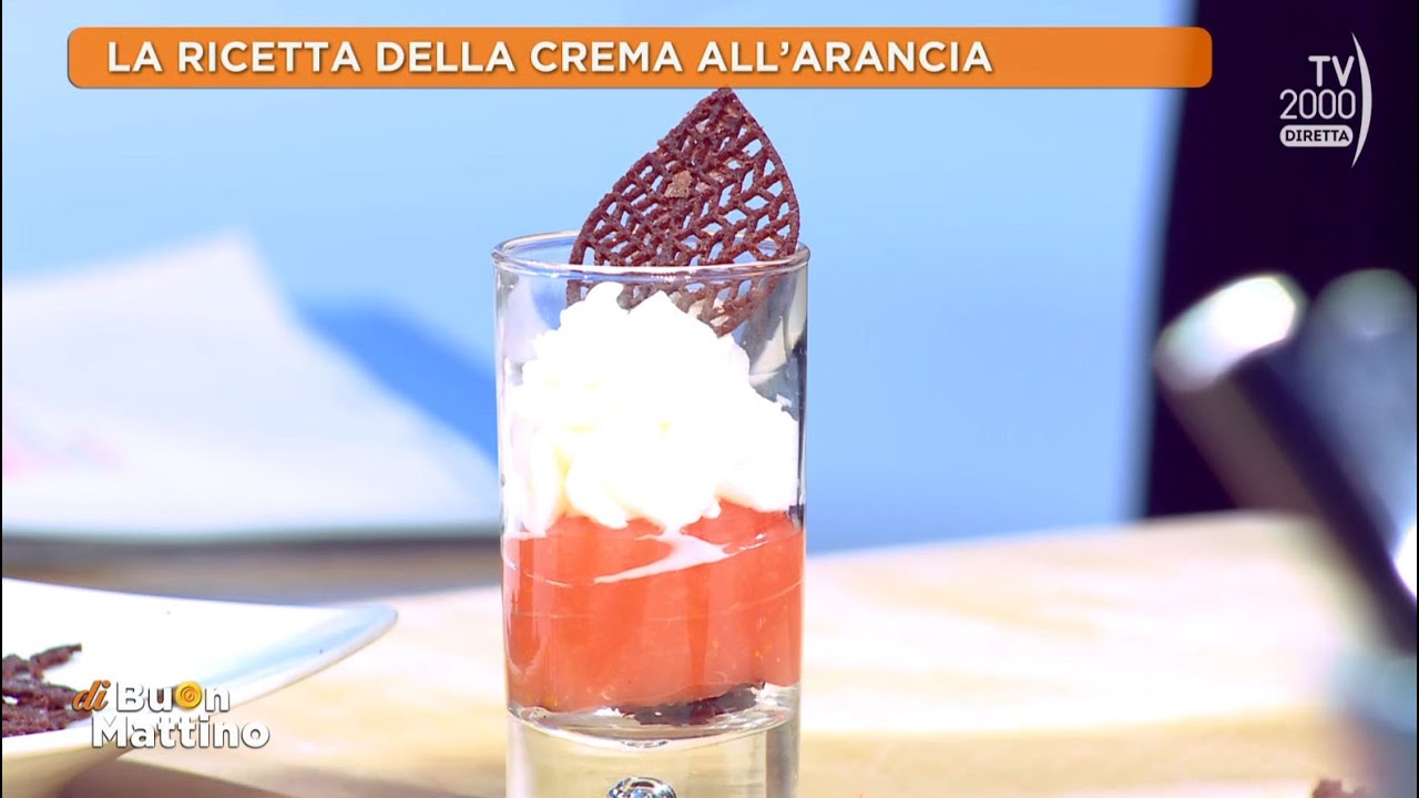 Di Buon Mattino (Tv2000) - La ricetta della crema all'arancia