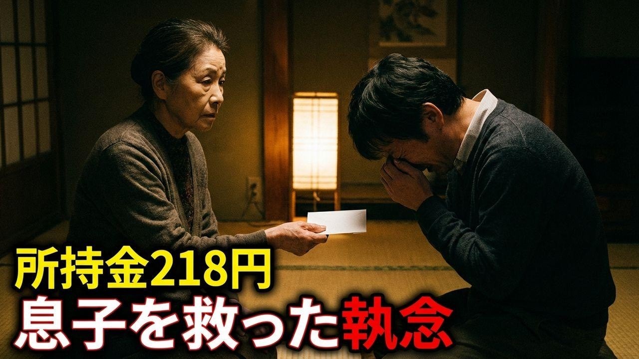 所持金218円の75歳。地獄の老後で息子を救った「母の執念」