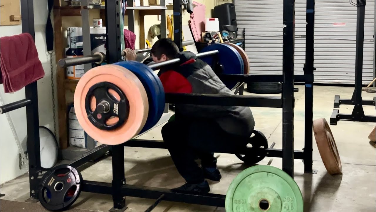 Squat everyday Day 1312: 240kg x 3 Hatfield Squats