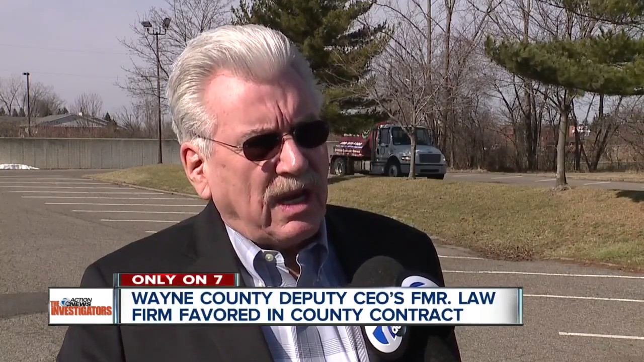 Wayne County Deputy CEO's former law firm favored in county contract