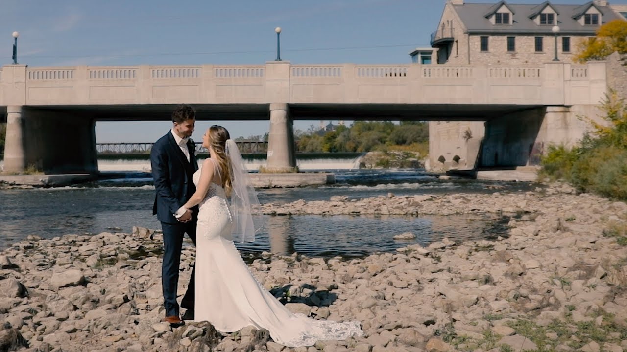 Beautiful First Look & Vows Shared at the Cambridge Mill