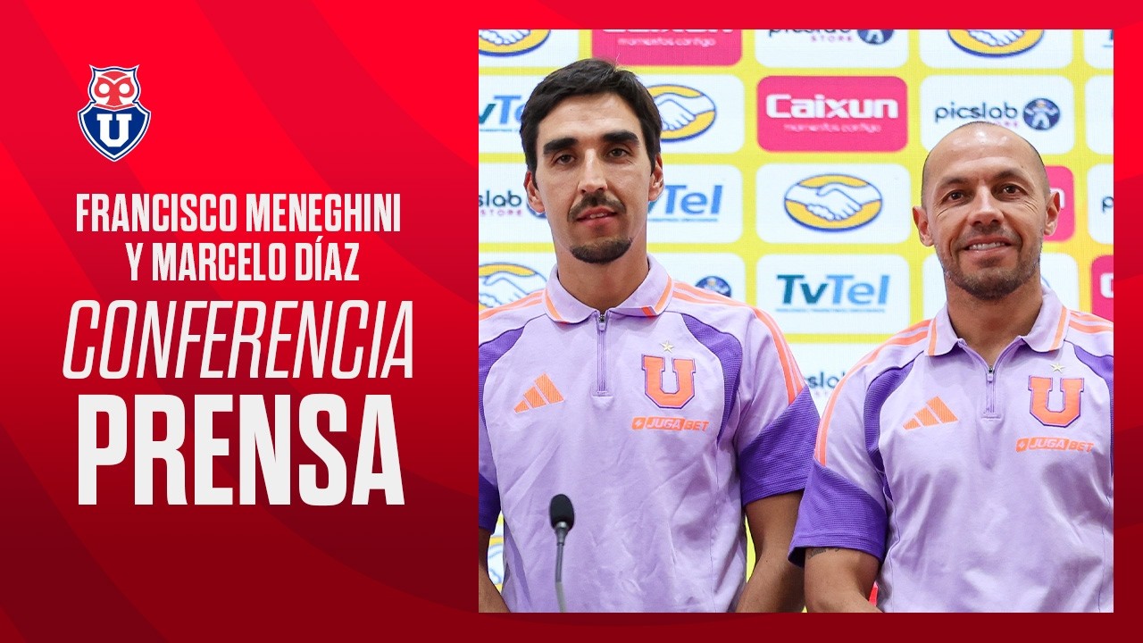 [EN VIVO] Conferencia de Francisco Meneghini y Marcelo Díaz - Previa #Superclásico199 desde la ANFP