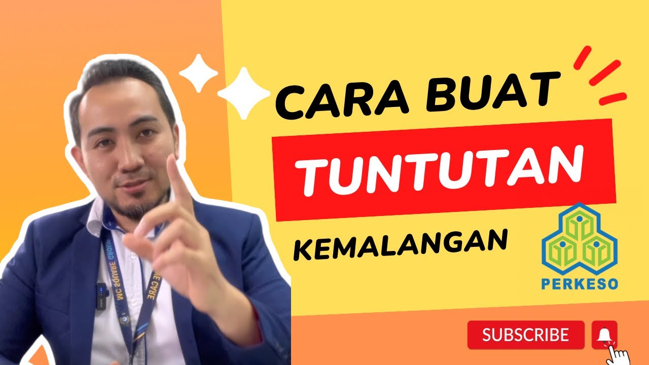CARA BUAT TUNTUTAN KEMALANGAN PERKESO (SOCSO)