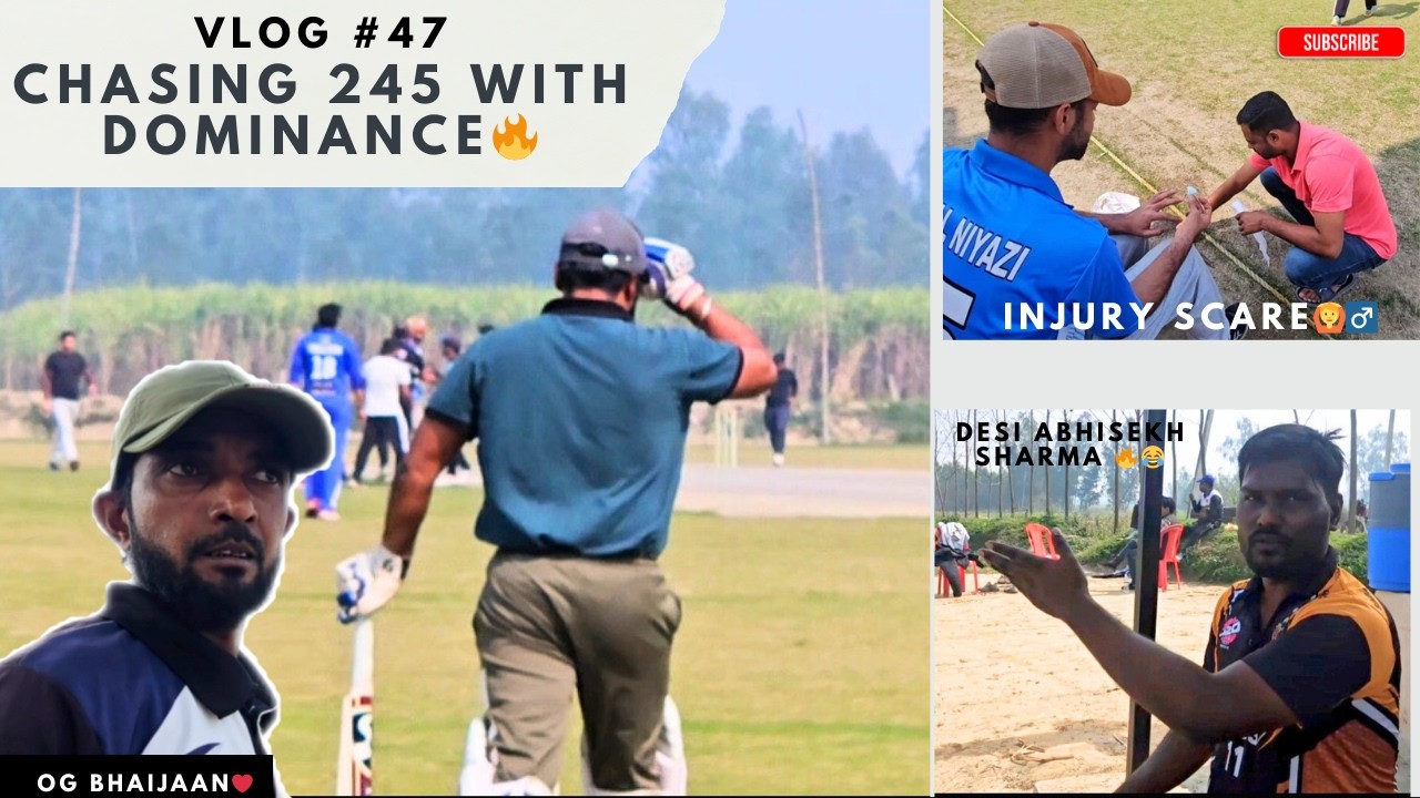 SHEER DOMINANCE 🔥 CHASING 245 WITH EASE🔥 |  VLOG #48 | THE  TAILENDERS|