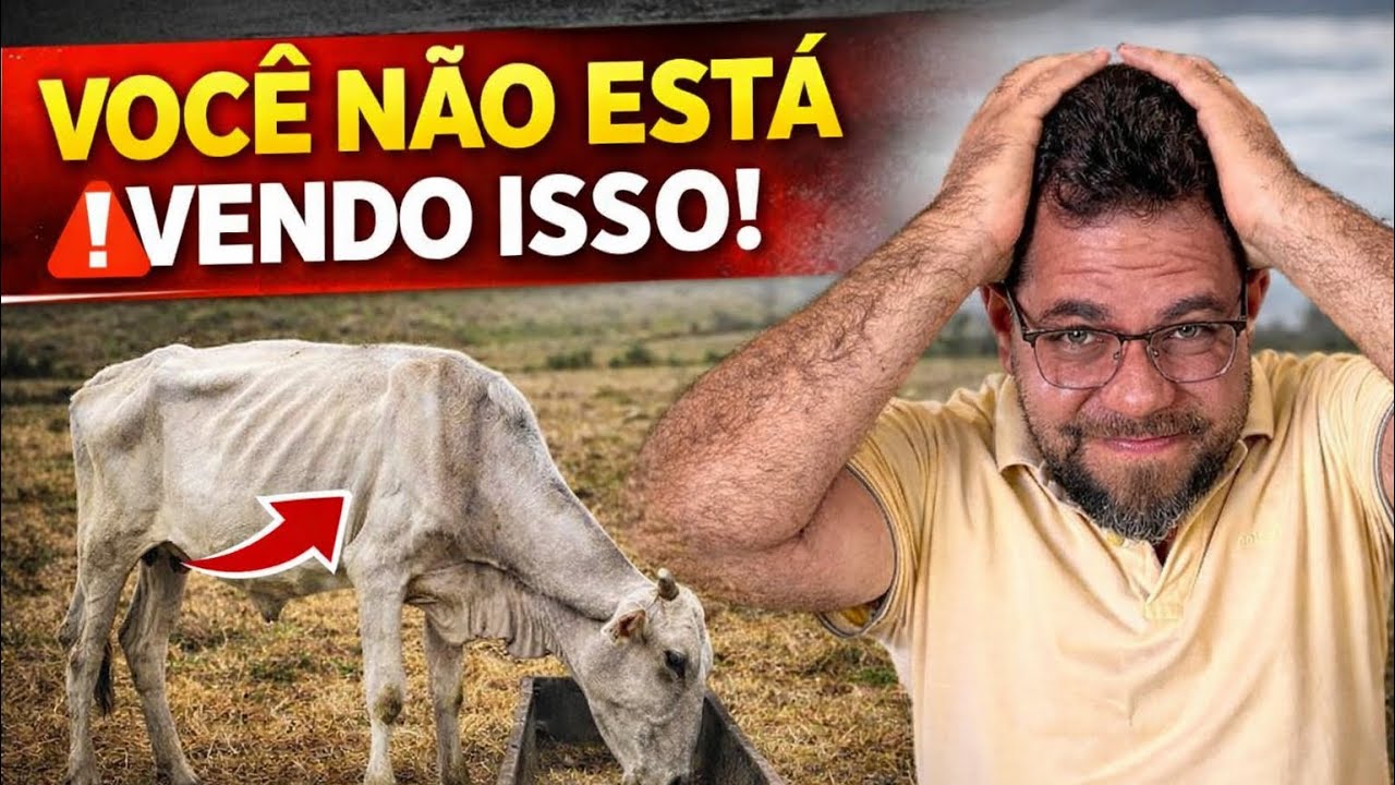 3 Erros Silenciosos Que Estão ACABANDO Com o Ganho de Peso do Seu Gado