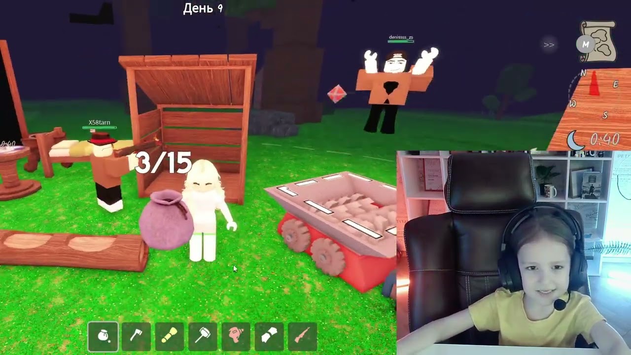 CRAZY ИГРА с подписчиками в 99 ночей Roblox