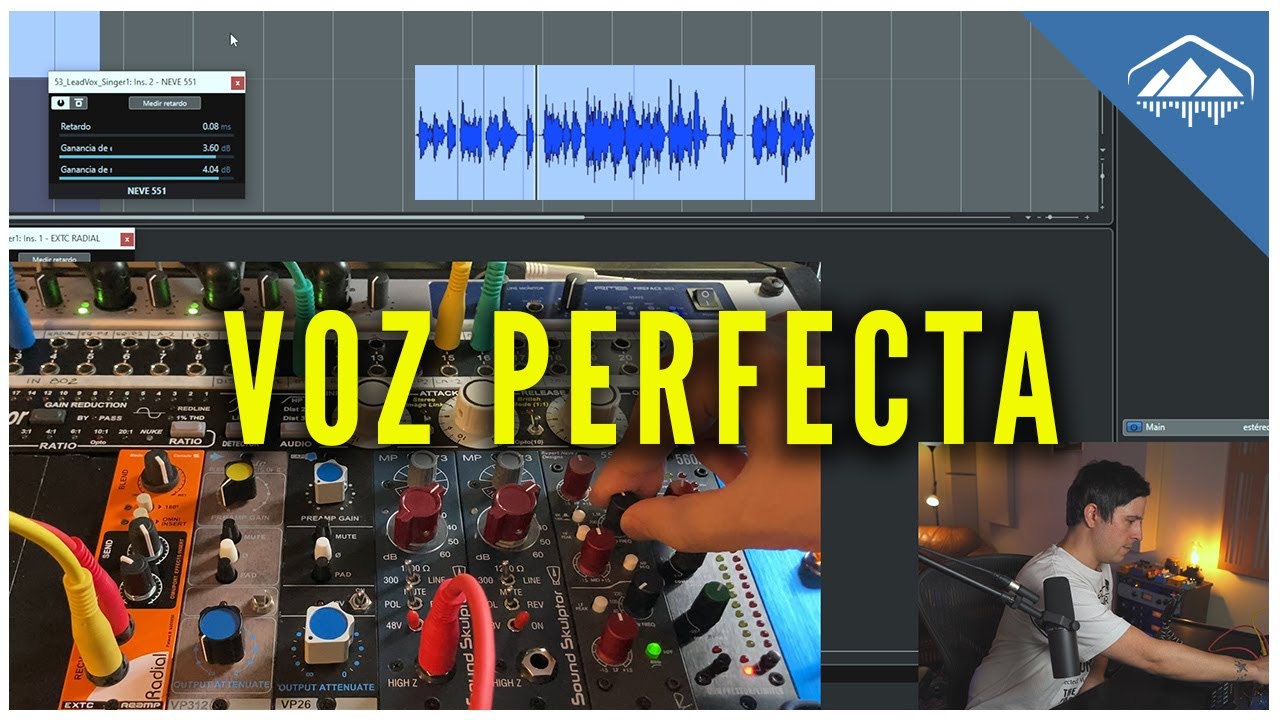 Cómo tener BUEN SONIDO DE VOCES antes de la MEZCLA | Previo, ecualización, compresión, desser...