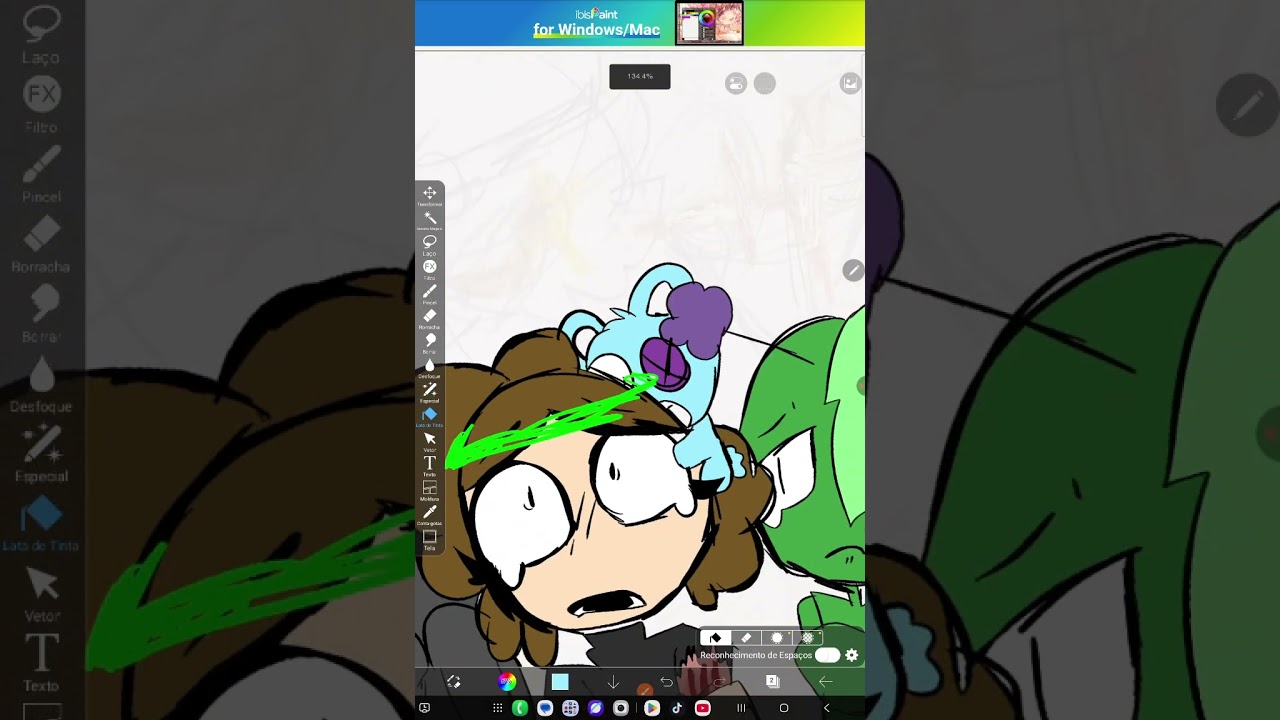 tracing my comic