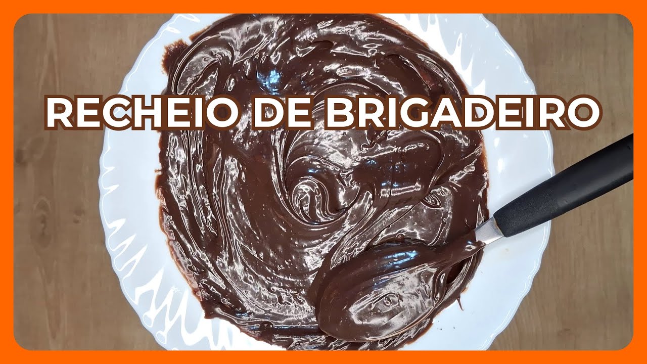 RECHEIO DE BRIGADEIRO PARA BOLO | SÓ 3 INGREDIENTES | SUPER CREMOSO