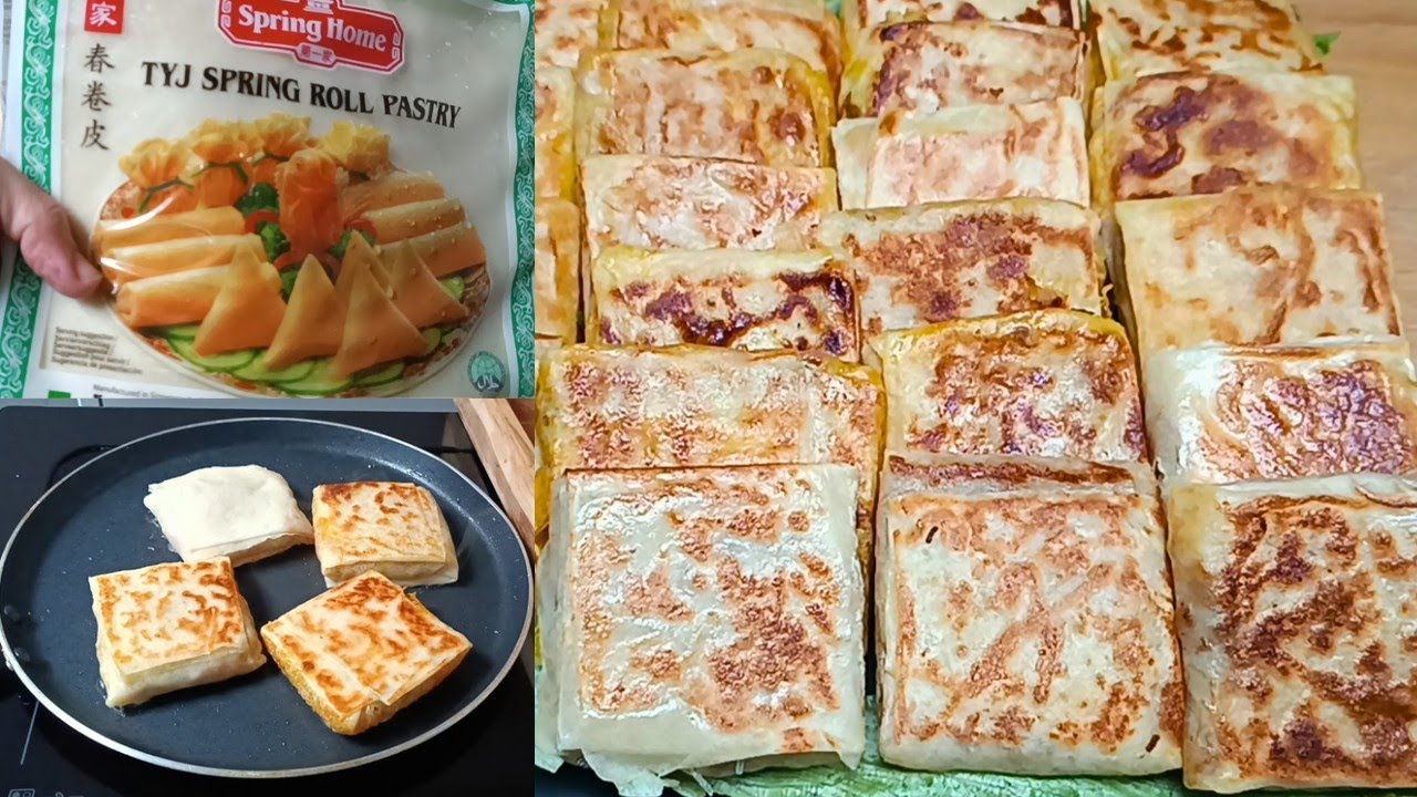 [ENG CC]🌙Msemen farcies express, sans pâte à msemen (recette ramadan2023)