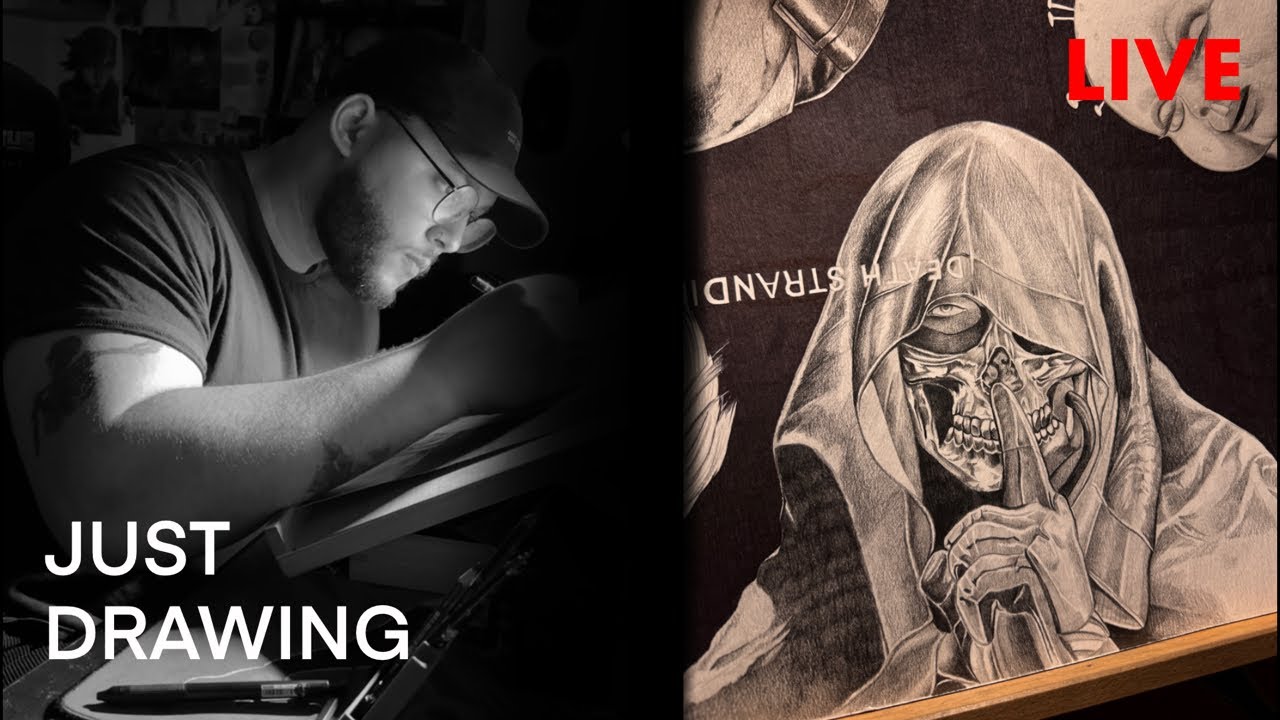 A3 Death Stranding artwork progress