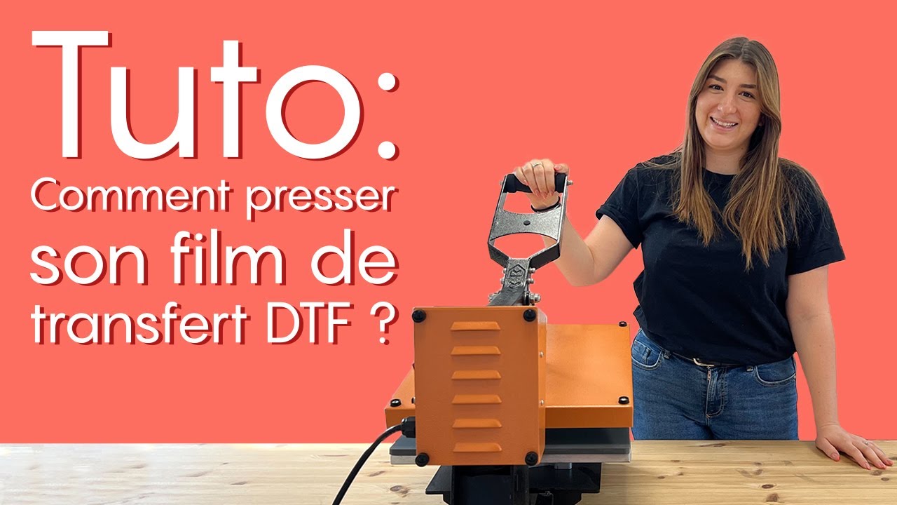 TUTO : Comment presser son film de transfert DTF ?