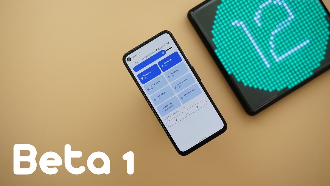 Android 12 Beta 1 - Complete Overhaul - New Animations, Redesigned Quick Settings, Precise Location.