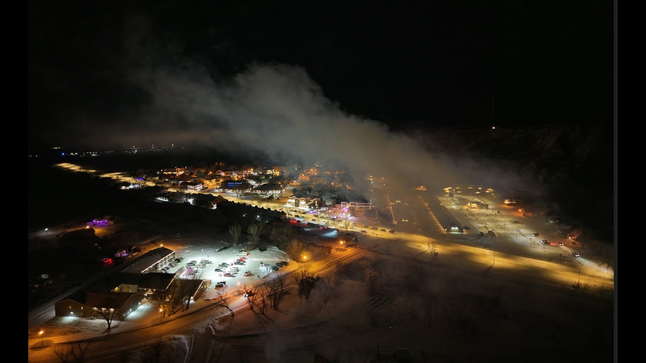 Cowboy Christmas Fireworks 2025; Medora, North Dakota