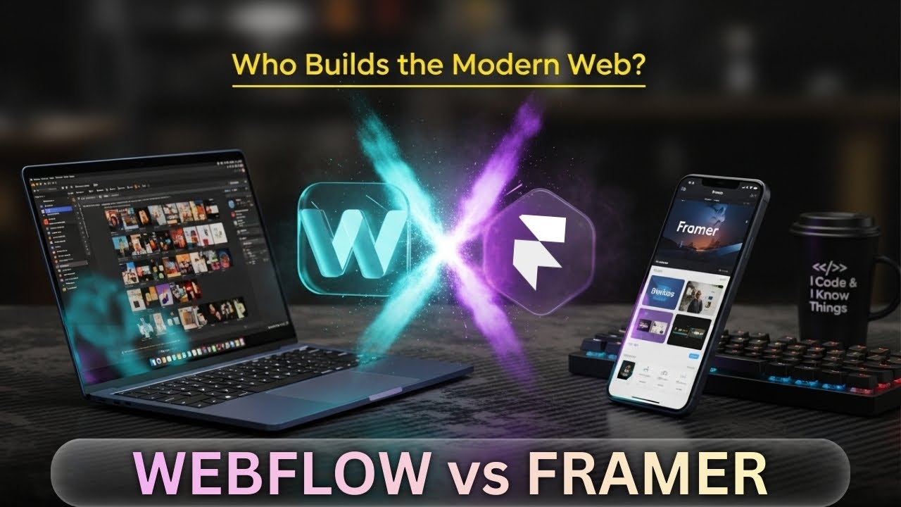 Webflow против Framer: внутренняя борьба за создание современного веба | Digital Dissec