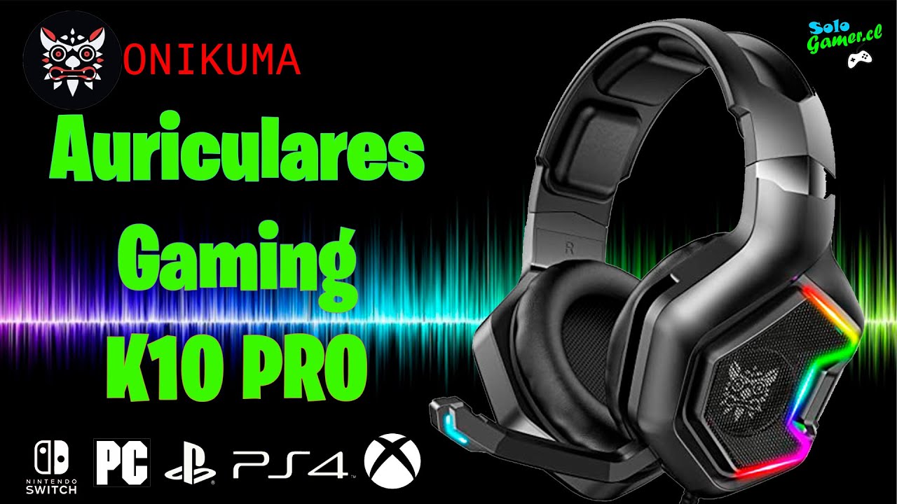 Audifonos Gamer Onikuma K10 Pro Unboxing & Mejor Review en 2020