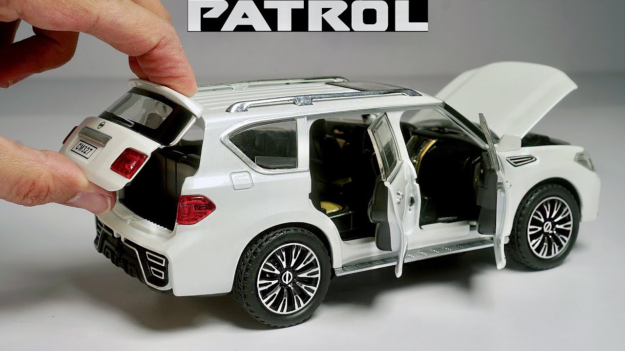 Unboxing of Nissan Patrol 1:24 Scale Diecast Model SUV 🤩  - Adult Hobbies