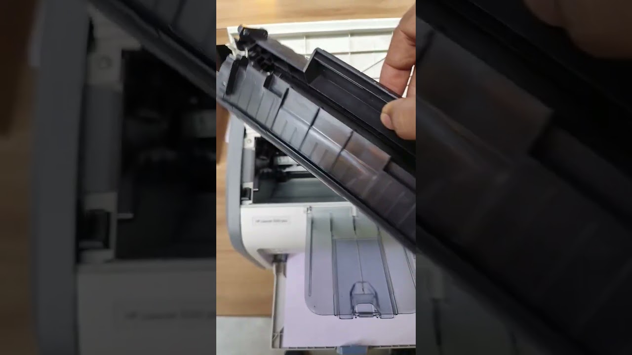 how  to Remove printer Cartridge -HP LASER JET 1020