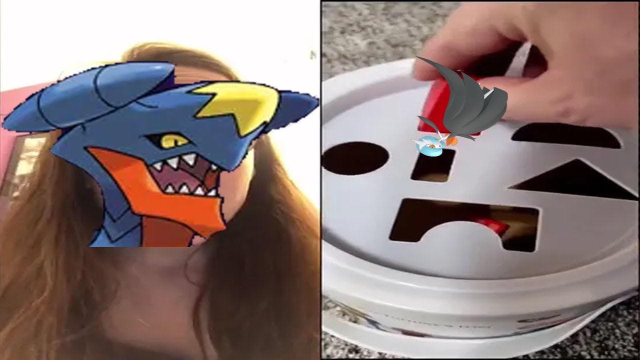 The Gardevoir goes in the Square Hole