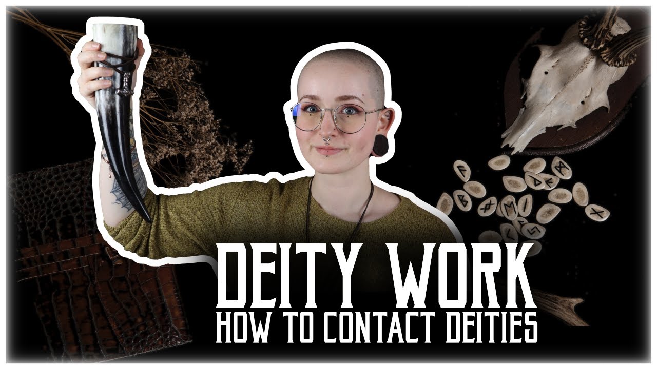 DEITY WORK FOR BEGINNERS || How to communicate with deities as a witch or Norse Pagan