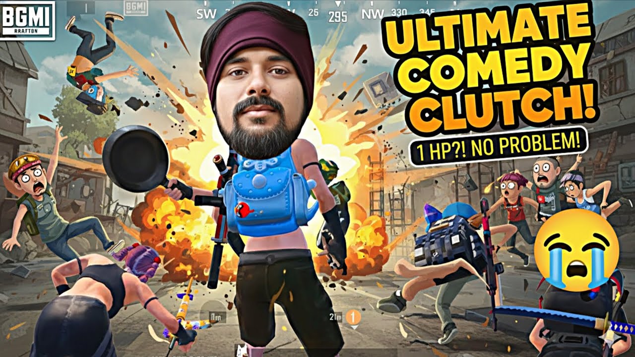BGMI Comedy! Revive De Re Baba 🤣! Rushera Gaming Ultimate Comedy Video 💥