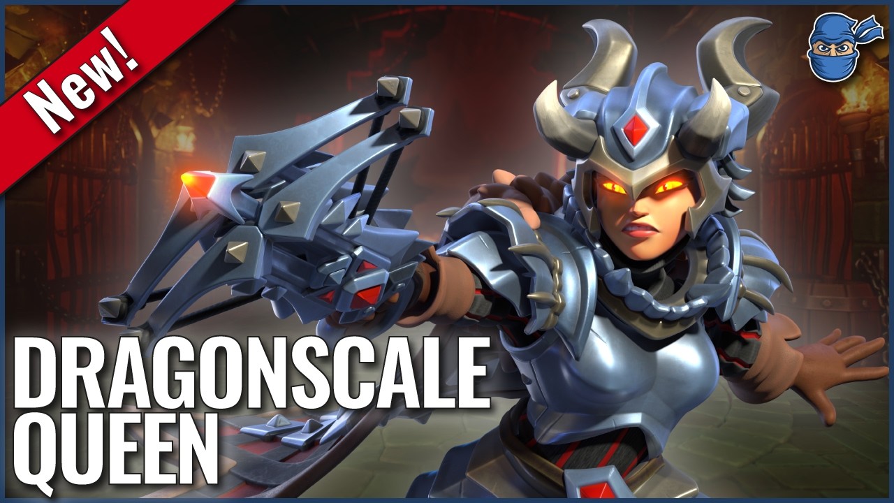 New Dragonscale Queen Hero Skin - March 2026 | Clash of Clans