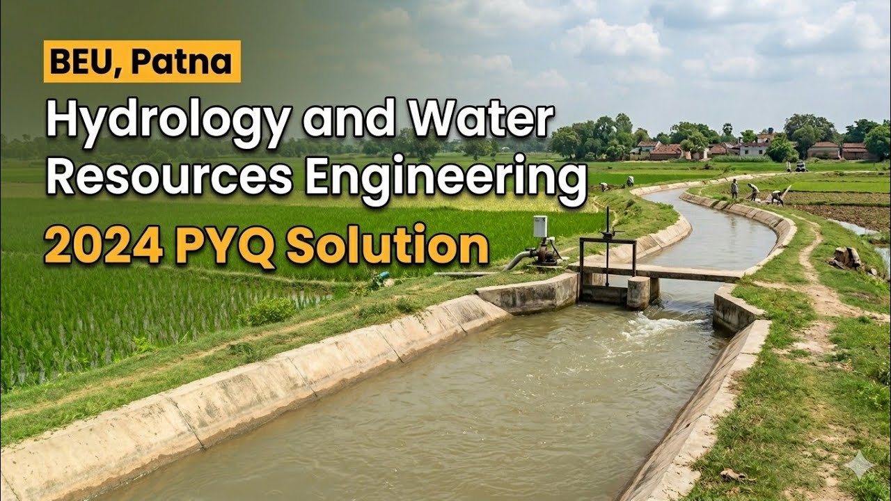 Part-1 HWRE 2024 PYQ Solution