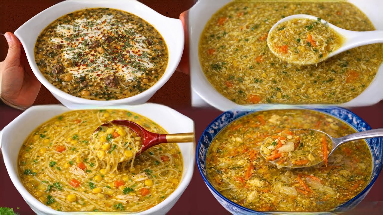 4 Best Iftar Soup Recipes for Ramadan  بهترین سوپ‌های افطاری برای رمضان