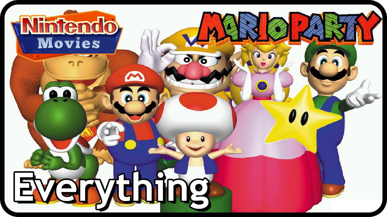Mario Party - All Board Games / All Mini-Games / Stadium / Mini-Game Island / EVERYTHING