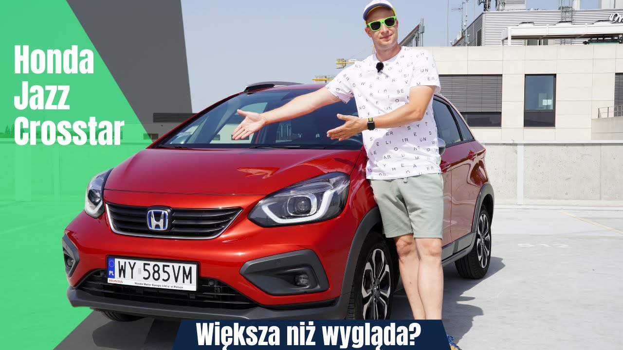 Honda Jazz Crosstar 1.5 i-MMD Hybrid 109KM 2022. Większa niż wygląda?