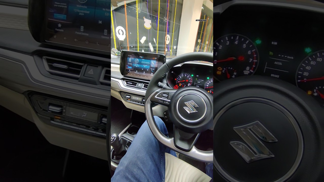 Maruti Suzuki Dzire ZXi Plus Dashboard Design ❤️🔥