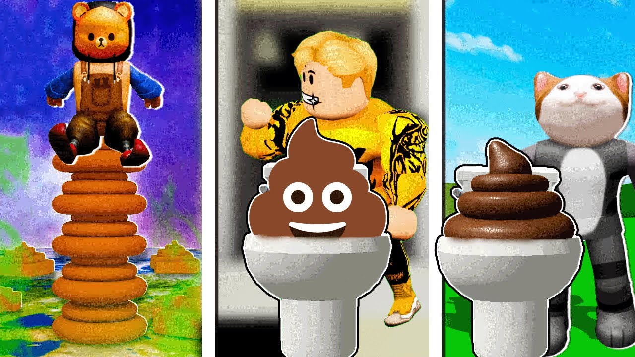 فيلم روبلوكس : تحدى مين صاحب اكبر واضخم بيبى 💩💩 🤣 ( ساعدونا نختار مين ملك البيبى 💩 )