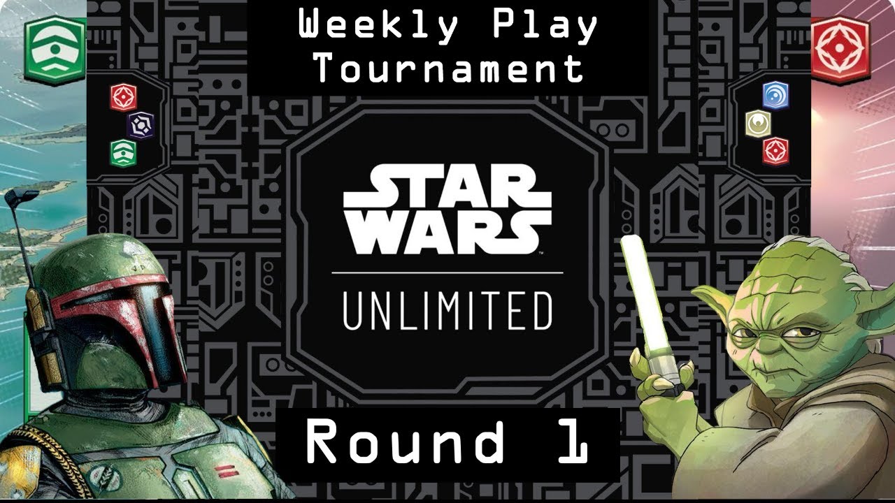 Star Wars Unlimited Premier LOF: Boba Fett (JTL) Data Vault vs. Yoda (TWI) Force Red
