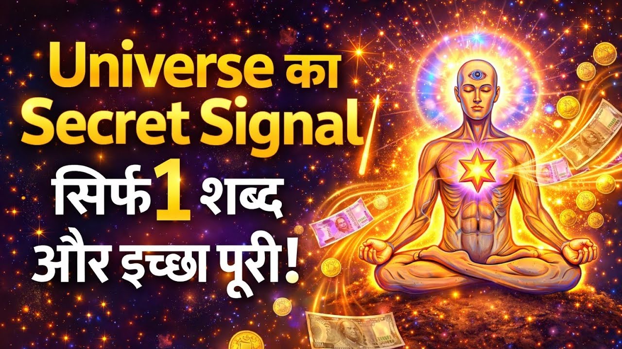 Universe का Secret Signal ✨ सिर्फ 1 शब्द और इच्छा पूरी!