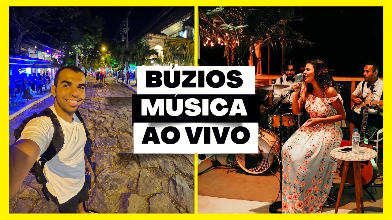 O que fazer em Búzios a noite ? Restaurantes com música ao vivo